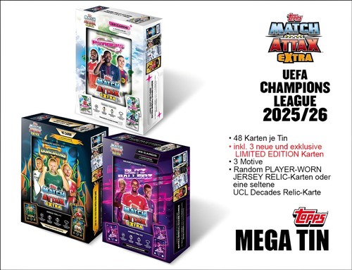 2025 match attax extra uefa - 2025-26,